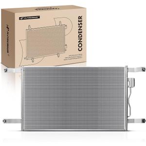A-Premium Air Conditioning A/C Condenser Compatible with Freightliner & Sterling Truck Models, Century Class, Columbia, FL60, FL70, FLD112, FLD120, M2 & More