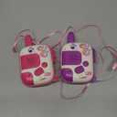 Walkie Talkies for Kids Ages 3-9 - 2 Pack Outdoor Adventure Toys with 1000ft Range, Unicorn Toys Birthday Gifts for 4 5 6 7 8 Year Old Girls Easter Gifts Valentines Gifts for Kids (Unicorn-Pink & Purple)