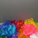 PLULON 20 Pieces Party Wigs and Sunglass Set, Neon Short Bob Wig Sunglass Pack Costume Colorful Cosplay Wig Daily Party Hairpieces for Bachelorette Neon Party Favors, Halloween Decorations (Multicolor)