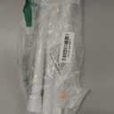 White Tension Curtain Rod for Windows 28 to 48 inch, Adjustable Expandable Pressure Spring Curtain Rod No Drilling, 7/8" Curtain Rod for Bedroom Doorway Closet Door