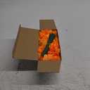 JMUQ 80 Pcs Artificial Marigold Flowers, 2 inch Silk Marigolds Bulk with Stems, Orange Artificial Flowers for Dia De Los Muertos Diwali Home Decor Marigold Garland Day of The Dead Decorations