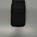 Phone Holster for Belt with Metal Clip and Magnetic Closure Compatible with iPhone 16/15/14/13/12 Pro and Non-Pro, Galaxy S25 S24 S23 S22 for Everyday Protection, M-Black