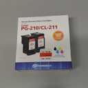 Dataproducts Remanufactured Ink Cartridges for Canon PG-210/CL-211 - Black/Tri-Color