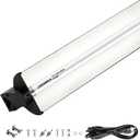 T5 10.0 UVB Light Fixture for Reptiles, 8W UVA UVB Reptiles Light Bulbs for Bearded Dragon, Leopard Gecko, Tortoise, Desert Lizards,Reptile & Amphibian Lamp, Basking Lamp Light Tube 12 Inch