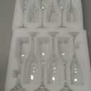 UMI UMIZILI Classic Champagne Flutes, Set of 12, 6 Oz Premium Stemmed Champagne Glasses, Sparkling Wine Glass, Crystal Clear