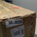 96 Inch Industrial Ceiling Fan - Large Ceiling Fan with DC Motor, 3 Downrods, 6-Speed Remote Control, 8 Reversible Aluminum Blades, Black Commercial Ceiling Fans for Shop/Gym/Warehouse/Garage