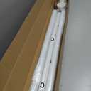 ALLZONE Tension Curtain Rods for Windows 66 to 120 Inches, White Curtain Rods No Drilling, Heavy Duty Extra Long Tension Rod for Curtains, Outdoor Curtains Rod for Patio, Bedroom