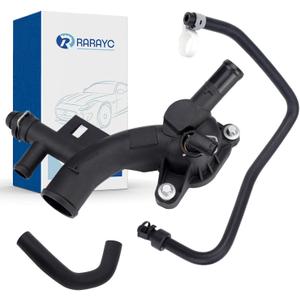 Engine Coolant Housing Water Outlet with Hoses - Repalcement for Chevy Cruze, Sonic, Trax and Buick Encore 1.4L - Replaces 25193922, 13251447 and More