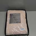 Pink Weighted Blanket for Adults 12lbs, 48"x72", Twin Full Size Cooling Heavy Throw Blanket for 110-130lbs, Microfiber Soft Thick Big Blankets Weighted Comforter Gift for Sleeping