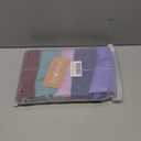 POKARLA Womens Cotton Underwear High Waist Full Coverage Briefs Soft Breathable Postpartum Panties Stretch Underpants (Large, Multicolored-02-5pack)