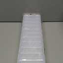 11 Box Cable Organizer Storage Box, Desktop Cable Management with Switch, Power Cord Organizer for Office,Home,Desk Accessories Storage Stationery Supplies and AccessoriesClear (11 Box)