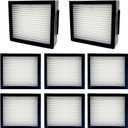 8-Pack HEPA Filter Compatible with iRobot Roomba Combo j7+, Combo j9+,Combo 10 Max, Replacement High-Effiency Filter Parts