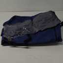 HYPER VENTURE Folding Mattress Storage Bag - Durable Carry Case Fits for Tri-Fold Up to 6 inches Queen Mattress, Navy