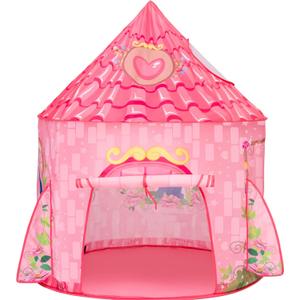 JOYIN Princess Tent Girls Large Playhouse Kids Castle Play Tent for Children, Pop Up Play House for Toddlers Indoor and Outdoor Games