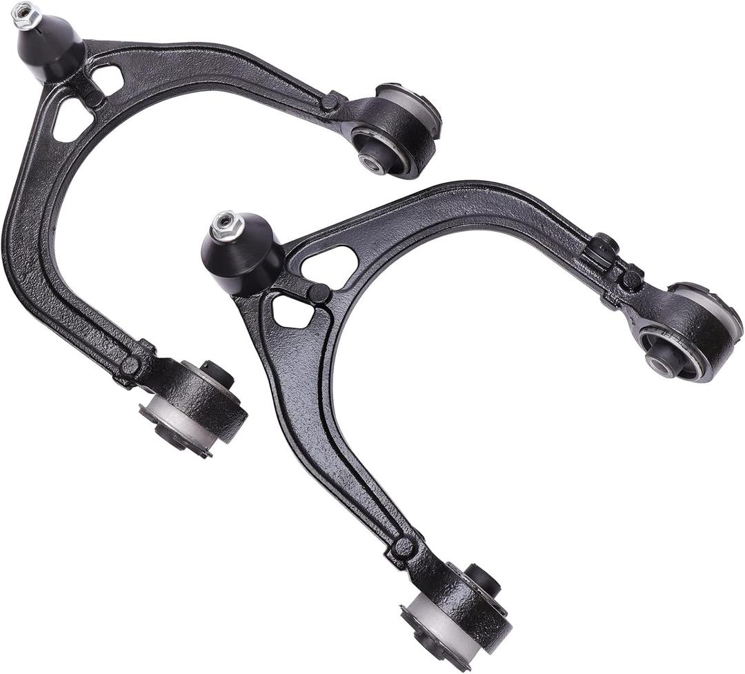 LCWRGS Front Upper Control Arm w/Ball Joints Replacement for 2005-2019 Chrysler 300, 2006-2019 Dodge Charger, 2005-2008 Magnum, 2008-2019 Challenger K620177 K620178 (RWD Only) -2Pcs