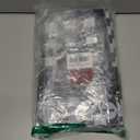 Exquisite Picnic Table Cover - 12 Pack Round Premium Black & White Checkered BBQ Table Cover - Gingham Checkerboard Disposable Plastic Tablecloth 84 inch