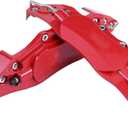 2pcs Aluminum Brake Caliper or Cover for Car Wheel Hub 6in-17in Medium - Brake Caliper Guard and or Cover for Car (Red)