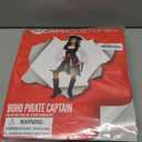 Morph Pirate Captain Girls Pirate Costume Girl Halloween Costumes for Girls Buccaneer Costume Dress Halloween (Medium)