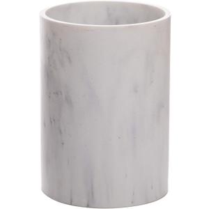 BINO | Kitchen Utensil Holder for Countertop, Matte Marble | Utensils Caddy | Countertop Utensils Holder | Utensil Crocks for Kitchen | Cooking Spatula Crock