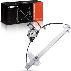 A-Premium Rear Right Passenger Side Power Window Regulator with 2-Pin Motor Compatible with Nissan Titan 2004-2015, Armada 2005-2015, Pathfinder Armada 2004