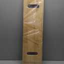 Wooden Transfer Board,Made of Heavy-Duty Hardwood for Transferring Disabled Patient,Elderly,Seniors Between Wheelchair,Bed,Commode,or Chair,30" with Two Hand Cutouts