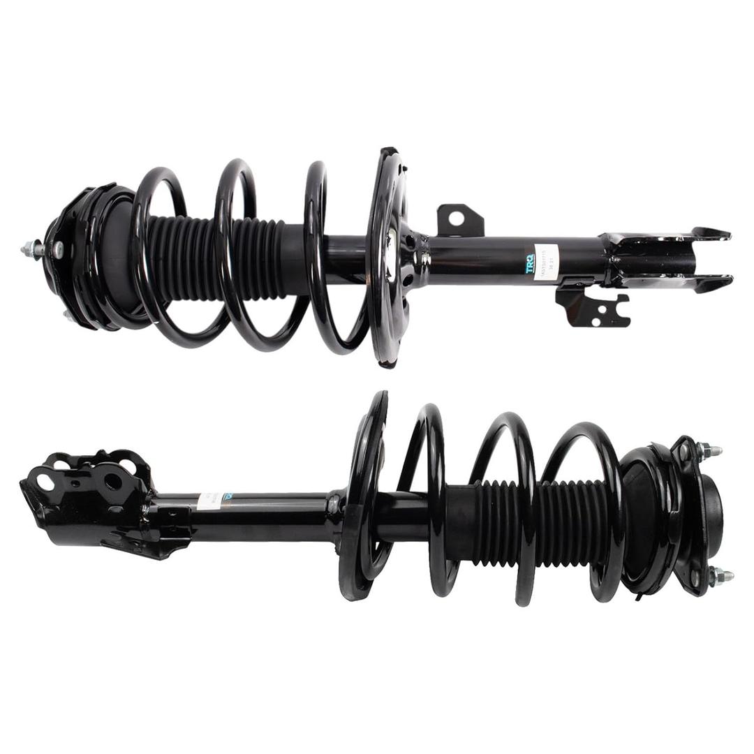 TRQ Front Strut & Coil Spring Assembly Set Driver & Passenger Sides Compatible with 15-20 Toyota Sienna