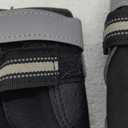 QUMY Dog Shoes for Large Dogs, Medium Dog Boots & Paw Protectors for Winter Snowy Day, Summer Hot Pavement, Water-Resistant in Rainy Weather, Outdoor Walking, Indoor Hardfloors Skid-Resistant Sole (Size 8: 3.0''x3.3"(W*L) (Pack of 4))