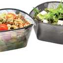 Fozzils Snapfold Plastic Bowlz (2pc Bowl), Grey/Mist