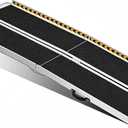 Portable Wheelchair Ramp 6FT, Non-Slip Aluminum Folding Portable Ramp, Handicap Wheelchair Ramps for Home Steps, 800 LBS Capacity Wheelchair Ramp for Doorway, Homes, Threshold, Entry,Stairs