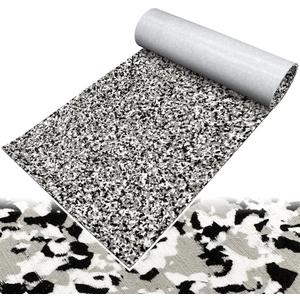 Hjdeck Boat Flooring EVA Foam Boat Decking 94.5"x 35.43" Camo Marine Mat Self Adhesive, Non Slip Deck Grip Mat for Motorboat Swimming Platform Cooler Tops Seating Yacht Golf Cart RV Flooring