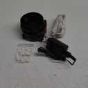 Lorvain 2.5A Replacement Air Blower for Inflatables, Replacement Inflatable Air Fan Blower with 10 White LED Lights & 12v/3A Adapter for Halloween Christmas Outdoor Inflatable Fan Blowers