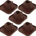 Toddmomy 5Pcs Volcanic Model Volcano Science Kit Eruption Toy DIY Demonstration Props Educational Craft Kits (15.00X12.00X6.50CM)