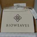 BIOWEAVES 100% Organic Cotton Pillow Cases 300 Thread Count Soft Sateen Weave GOTS Certified  Standard/Queen Size, Set of 2, Natural