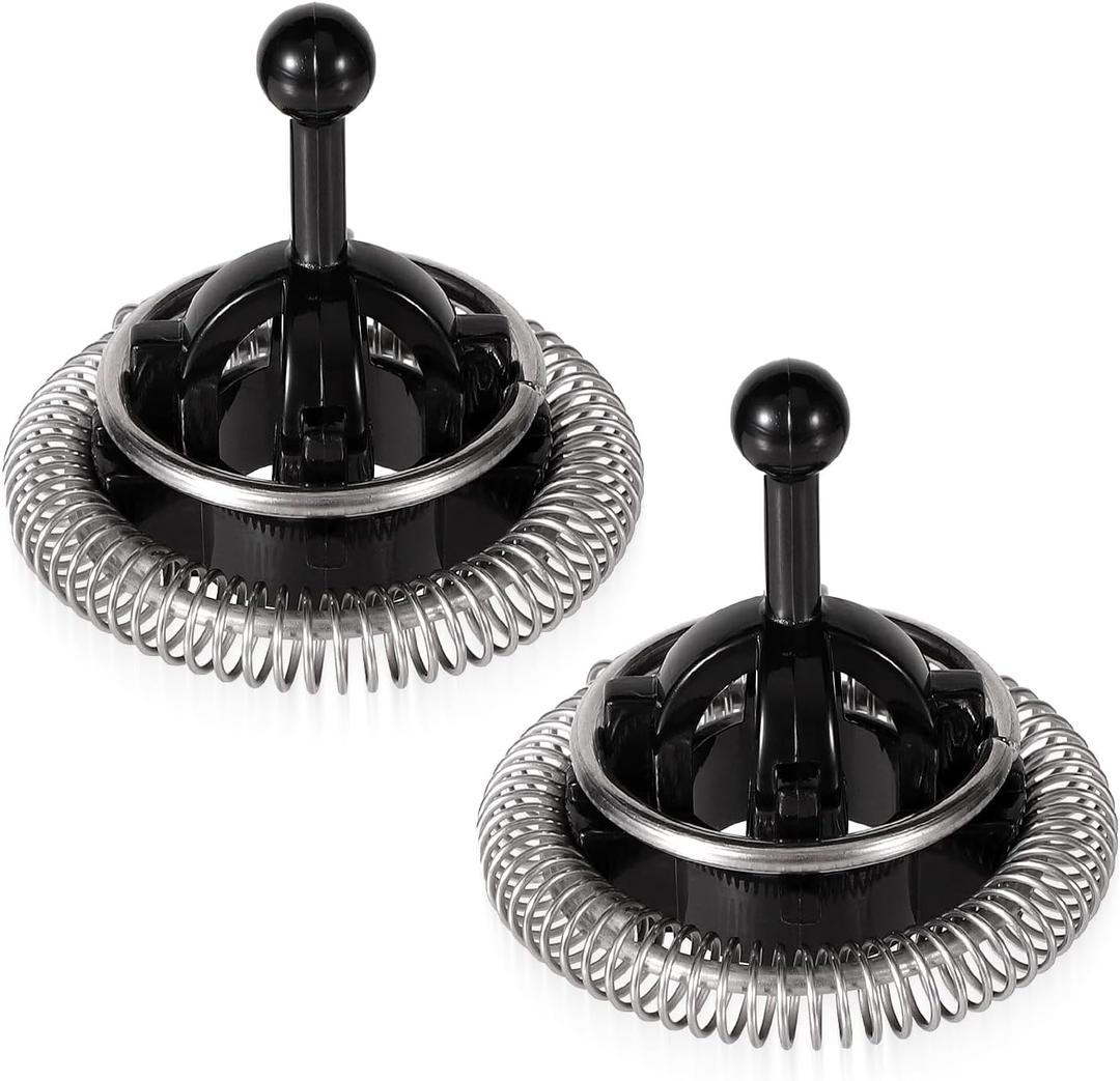 2pcs Milk Frother Parts for Nespresso, Stainless Steel ABS Material Milk Frother Replacement Whisk Accessories Compatible with Nespresso Aeroccino 3 4 Plus