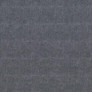 FOSS 7CDMN6615PK Crochet, Peelnstick TilsN66 Sky Grey,PK15, 24"L x 24"W