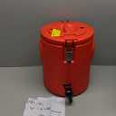 Insulated Beverage Dispenser 3 Gallon - [Stainless Steel Interior] [Hot &Cold Versatile] Hot Drink Dispenser with Spout, Portable Water Cooler Jug for Outdoors Camping Party Sports