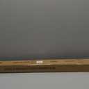 Matte Black Curtain Rods for Windows 48 to 86 Inch, 1-Inch Adjustable Drapery Rods with Aluminum End Cap and Brackets for Room Divider, Bedroom, Living room, Kitchen, Bathroom Etc