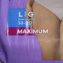 Always Discreet Adult Diapers for Women, Incontinence Underwear, Postpartum Essentials, Disposable Briefs, Max Absorbency, Bladder Leak Protection, Large, 17ct