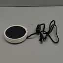 Coffee Mug Warmer for Desk, Electric Candle Warmer with Auto Shut Off, 2-4-8 Hour Timed Smart Cup Warmer for Heating Coffee, Beverage, Milk, Tea and Hot Chocolate(No Cup-White)