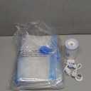 Vacuum Bags for Travel with Portable Electric Pump, 8 Pack Vacuum Seal Bags for Luggage and Suitcase Compression, Space Saver Vacuum Storage Bags for Clothes and Clothing Travel