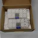 Pearl Setting Machine Hand Press Tools 2 Boxes White No Holes Pearl Beads with Rivet Studs Screw Heads L Hexagon Wrench for Decorating Clothes Hat Trousers Dresses Bag Hair Band DIY Crafts (White)