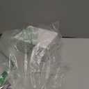 Amyhill 2 Pcs Christmas Lighted Table Decorations 5.3" Resin Gingerbread Figurine Table Centerpiece with Light Streetlights Battery Operated Mini Street Statue for Xmas Micro Landscape Garden