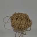Alliance Rubber 26259 Advantage Rubber Bands Size #117A, 1/4 lb Box Contains Approx. 100 Bands (7" x 1/16", Natural Crepe),Beige
