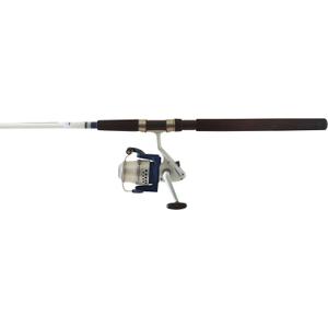 Okuma Fishing TU-702-50 Tundra Combo Spinning Reel (Large, White/Blue)