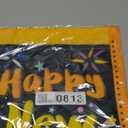 Happy New Year Garden Flag, Burlap Double Sided Season Garden Flags Banner for Lawn Yard Outdoor Holiday New Year Decorations 12x18 Inch