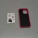 SSLOTSCASE for iPhone 16 Pro Max Case with Card Holder & Camera Stand & Kickstand & Slide Camera Lens Cover, Multifunctional Wallet Rugged Protective Phone Case Cover for iPhone 16 Pro Max 6.9'', Pink