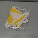 32Ft Yellow Party Decorations Yellow White Pennant Banner Fabric Triangle Flag Bunting Garland for Lemon Bee Sunflower Birthday Baby Shower Anniversary Wedding Party Home Outdoor Garden Decorations