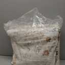 Round Rug 9ft,Large Boho Circle Area Rugs for Bedroom Living Room,Beige Washable Vintage Bohemian Distressed Oriental Floral Carpet Non Slip