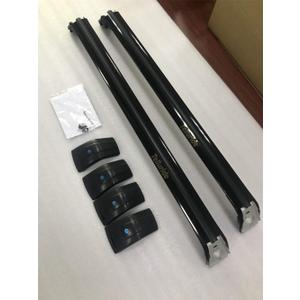 2Pcs Lockable Roof Rack Cross Bars Crossbar Baggage Luggage Rack Aluminum Fit for Kia Telluride 2019-2021- Black
