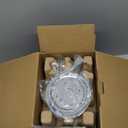 ASCOT Electric Kettle, Glass Electric Tea Kettle Boiler Gifts for Men/Women/Family 1.5L 1500W Borosilicate Glass Tea Heater, with Auto Shut-Off and Boil-Dry Protection (Cream)